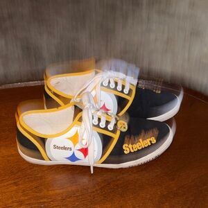 Steelers Shoes - Black and Gold